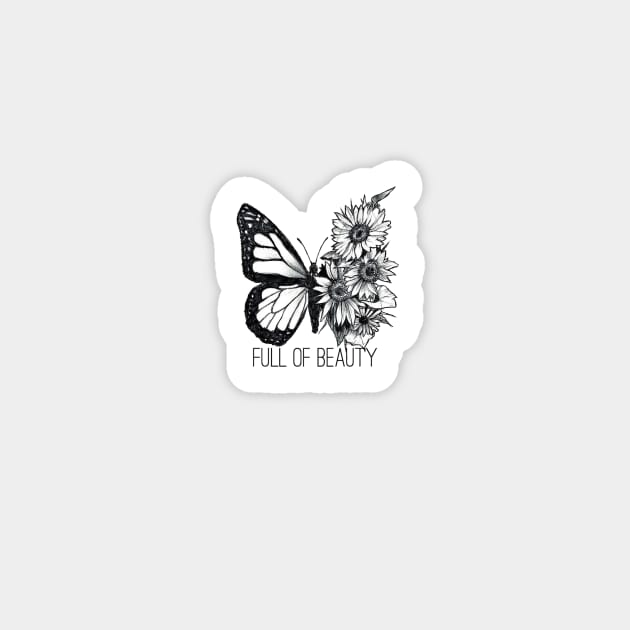 Full Of Beauty Sticker by artofannabellepullen